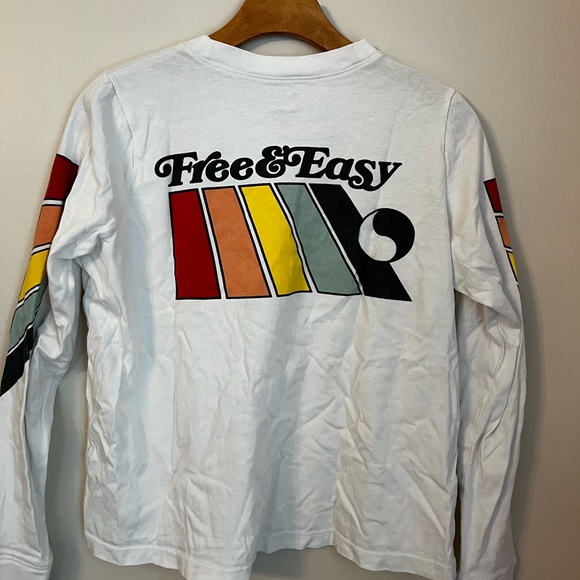 Long Sleeve White Graphic Shirt from Madewell - Picture 3 of 5